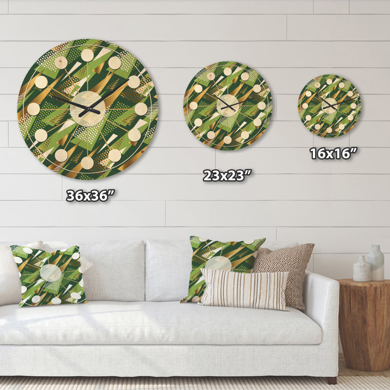 Solid Wood Wall Clock, Extra Large