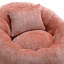 Fauteuil à billes rond avec repose-pieds-1828414011