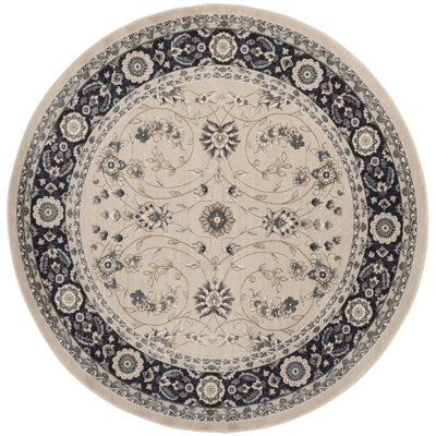 Klose Oriental Light Beige/Anthracite Area Rug