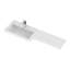 Fusion Fitted Furniture - Gloss White Bathroom Vanity with Basin-879796862-856826498