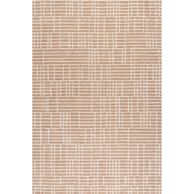Gio Crosshatch Wool Area Rug, Rectangle 4' x 6'