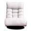 Fauteuil inclinable rotatif à 360 degrés, offrant des options d'assise polyvalentes pour la chambre à coucher - réglable, base en métal