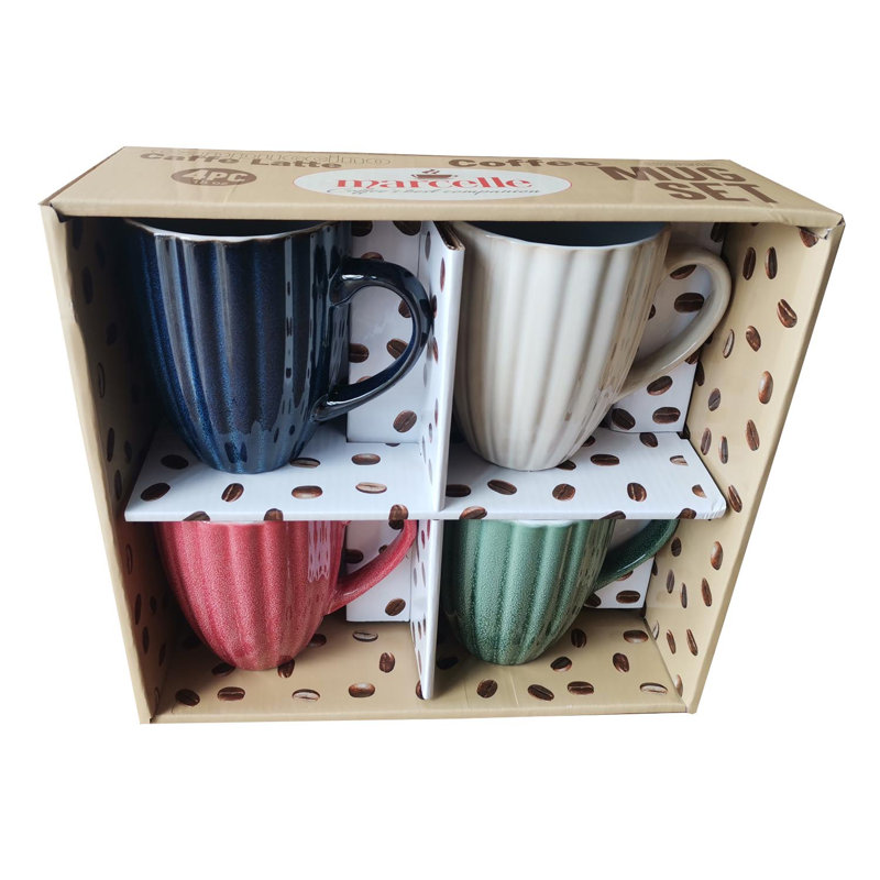 Ensemble de grandes tasses à glaçage réactif 4 x 16 oz Latitude Run®