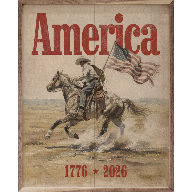 «Heritage Cowboy Americana Art», H 20 po x l 16 po