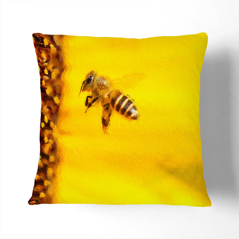 Square Throw Cushion, 40cm H x 40cm W x 15cm D