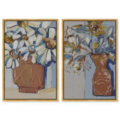 Abstract Flowers Set Set by Oliver Gal