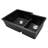 32 in. x 21 in. Quartz Undermount 60/40 Double Bowl Kitchen Sink-100413107