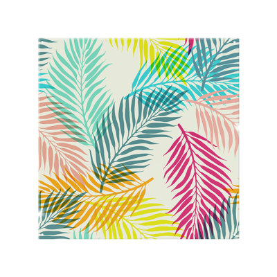 Tropical Leaves Splash Back