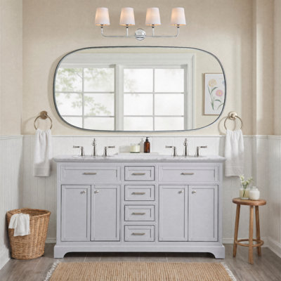 Ensemble de meuble-lavabo double 60 po Hermes