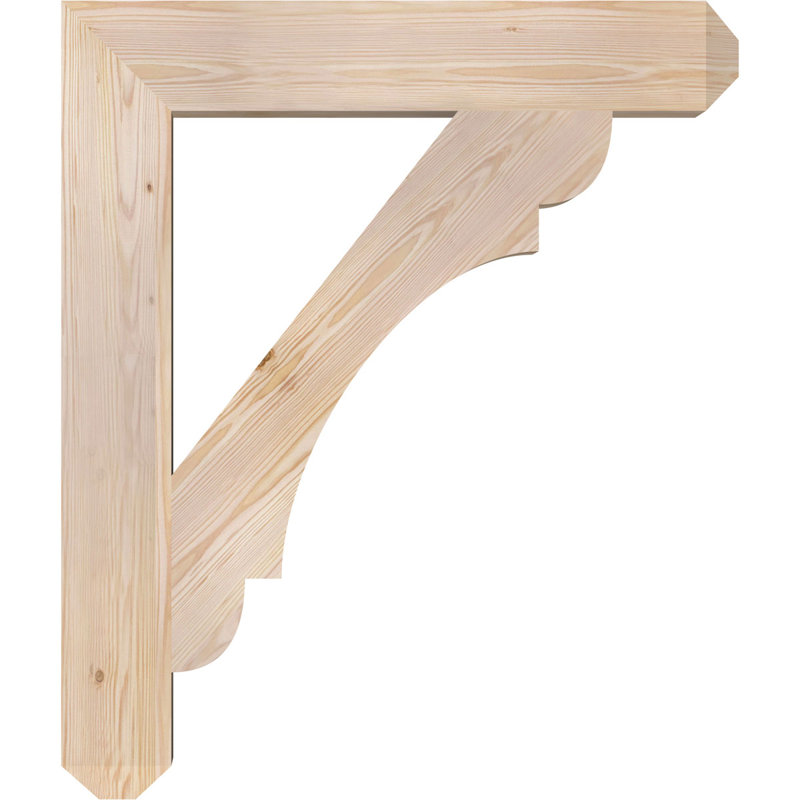Support l 5 1/2 po x P 34 po x H 40 po, Sapin de Douglas, H 40 po x l 5,5 po x P 34 po
