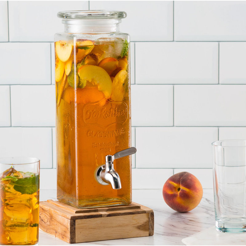 80oz. Glass Beverage Dispenser