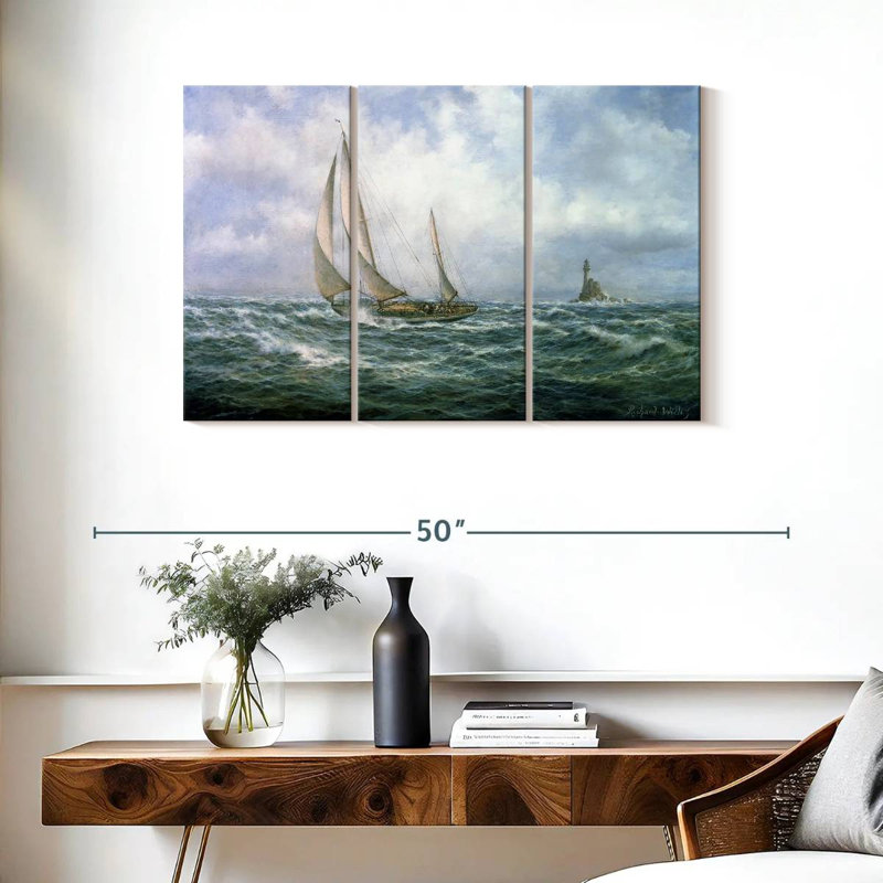 Mehar Fastnet Abeam, 24" H x 38" W
