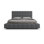 Thompson Upholstered Wingback Bed