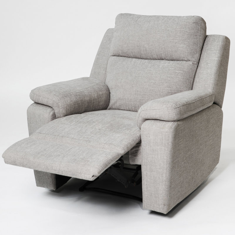 Lorain 96cm Wide Standard Recliner, Beige