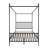 Eram Metal Canopy Bed-409666120-409666127