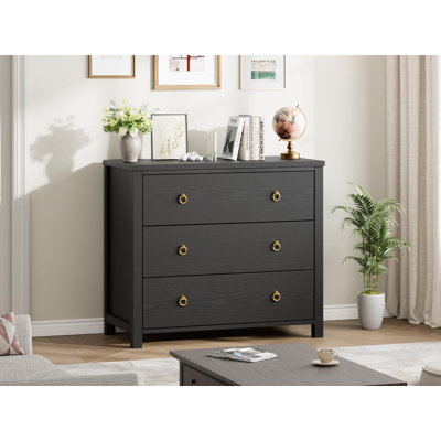 Drawer Dresser for Bedroom,Clothes Storage Cabinet with Large Drawers, Chest for Closet, Nursery, Living Room, Hallway
