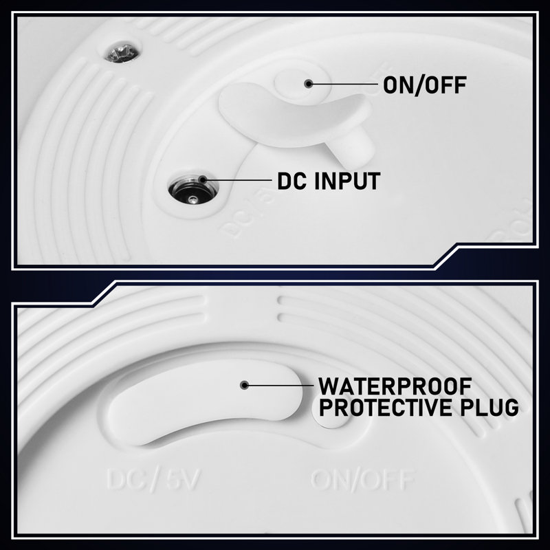 MoNiBloom LED Outdoor Bar Stool 16 Colors Changing Party Stool with ...