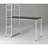 Reversible Smart Workstation Wooden Desk White/Brown