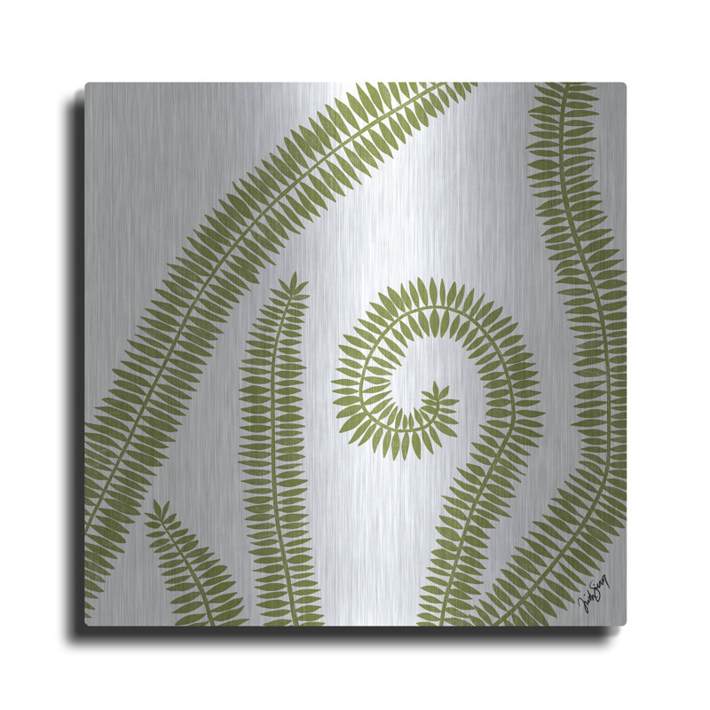 «Curly Fern» par Trish Sierer, H 24 po x l 24 po