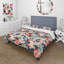 Victorian Purple And Pink Aquatic Composition - Ensemble de housse de couette camouflage-79486597