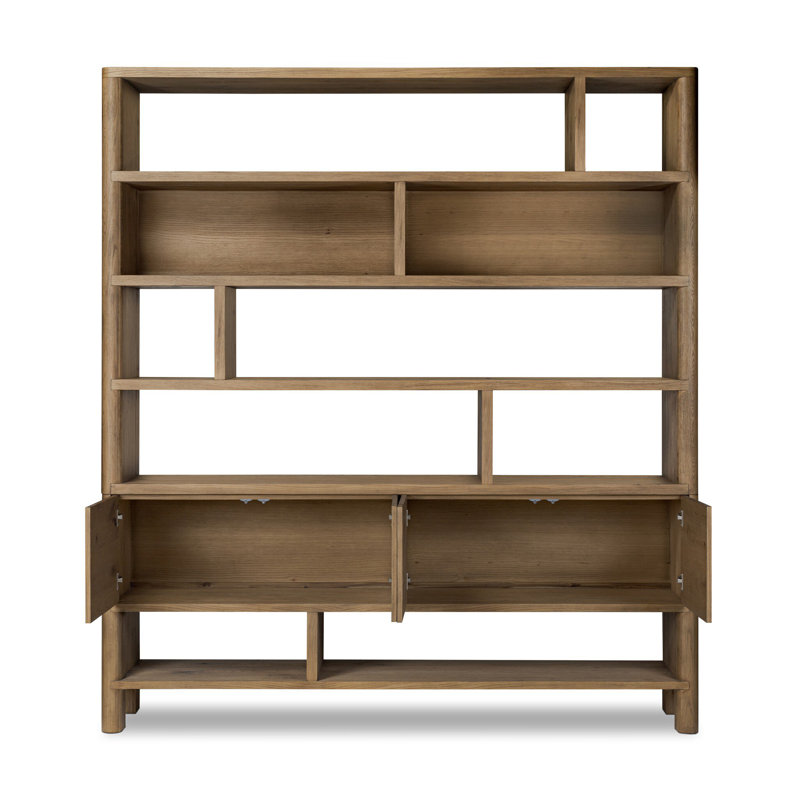 Noeline Bookcase, Worn Oak
