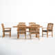 Summerton 84.5'' Rectangular 6 - Person Outdoor Dining Set with Cushions