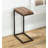 Rustic Pull-Up Table with Fold-Out Leaves in Wood and Metal