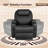 Faux Leather Massage Chair-1611608661
