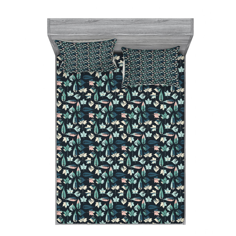 Ensemble de draps Garden, Ensemble de draps pour grand lit + un drap-housse 