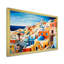 «Colorful Colorful Santorini Cityscape Popart VII», reproduction sur toile-1108505499-1108505498