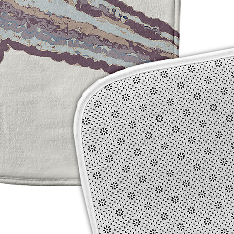 Tapis de bain Beach, L 21 po x L 34 po, Mauve