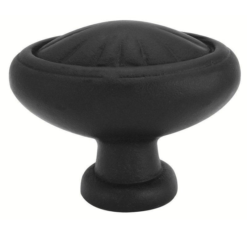 Emtek Tuscany Bronze Egg Cabinet Knob, Flat Black Bronze Patina, 1.25" H x 1.25" W x 1.25" D
