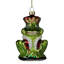 Ornement grenouille, verre