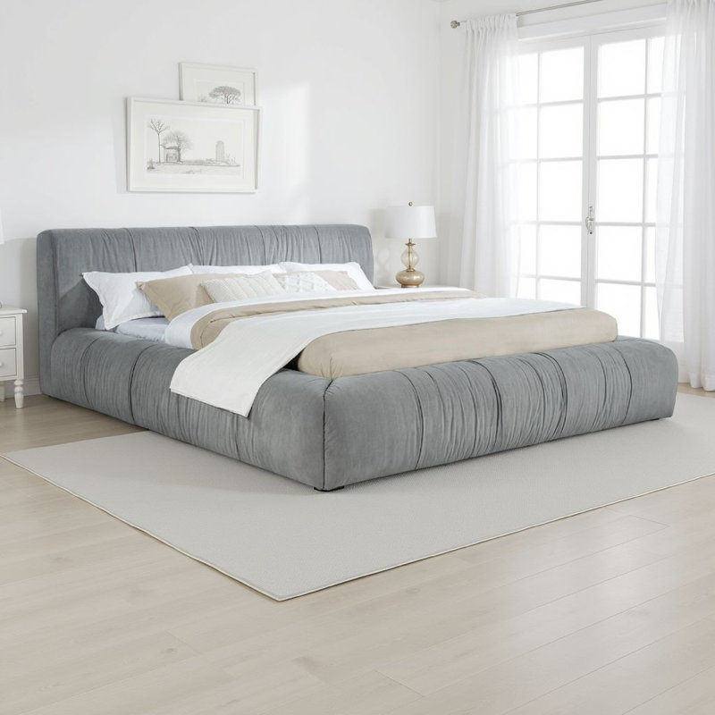 Crowley Upholstered Platform Bed, King