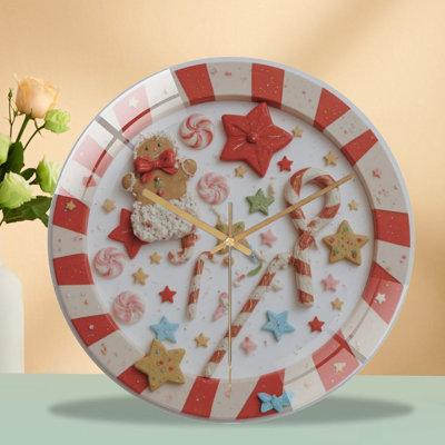 Horloge murale de Noël 12 pi