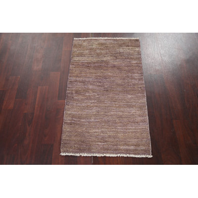 Eastfield One-of-a-Kind 2'1" X 3'5" Wool Area Rug in Purple