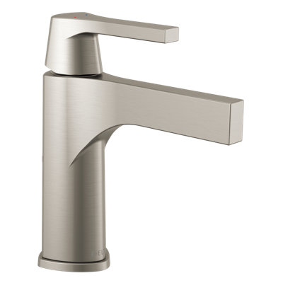 Zura Single-Hole Bathroom Faucet with Drain