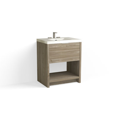 Vista 30" W Freestanding Single Bathroom Vanity