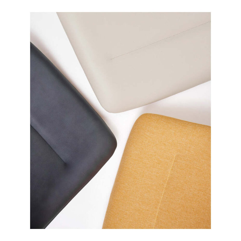 Softside Chair, 36, Limestone, Chrome