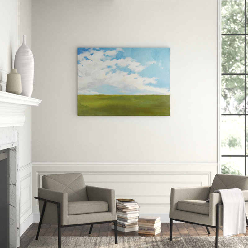 Lands Scape I Print by Natasha Marie, Glass Coat, 24" H x 32" W x 1.5" D