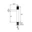 Metro Knurled Short Spout Bathroom Faucet - Vessel - 12" Brass-228916268