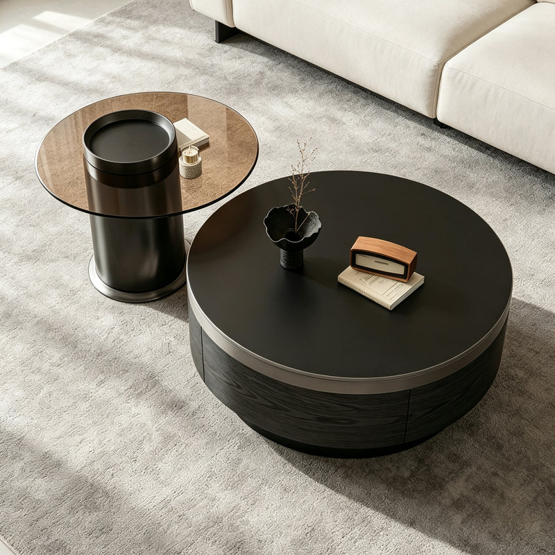 Table basse French Minimalist Luxury
