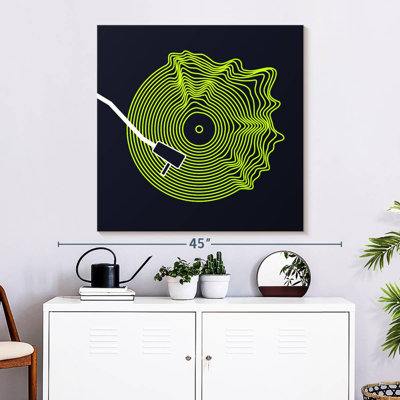 Abarca Neon Vinyl Record