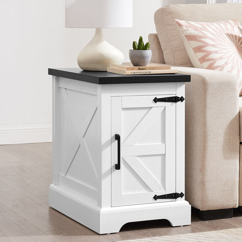 Table de bout Ayrial, Blanc