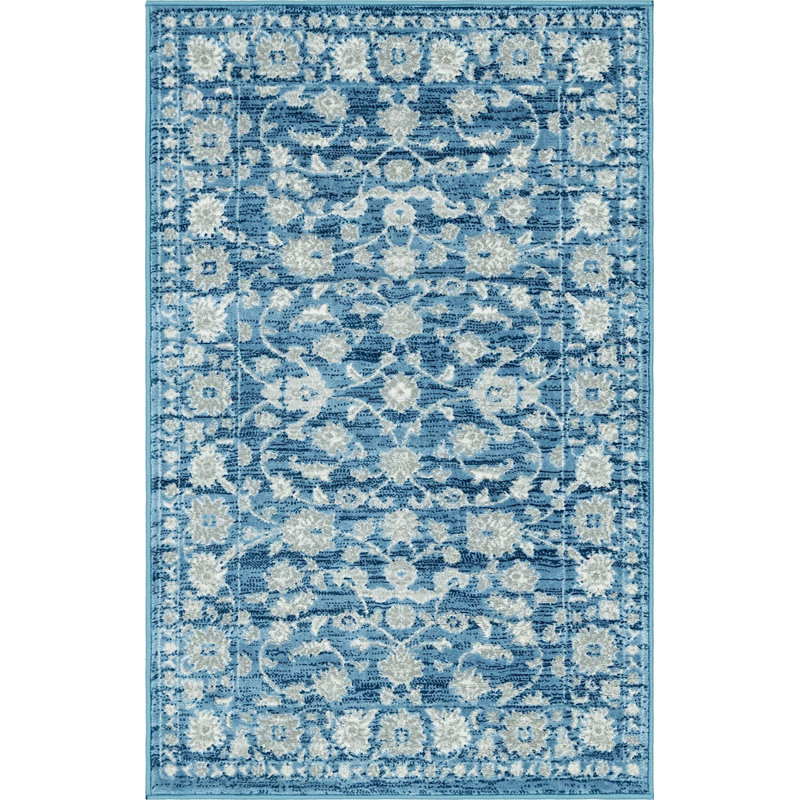 Oriental Indoor Rug, Rectangle 3'3" x 5'3"