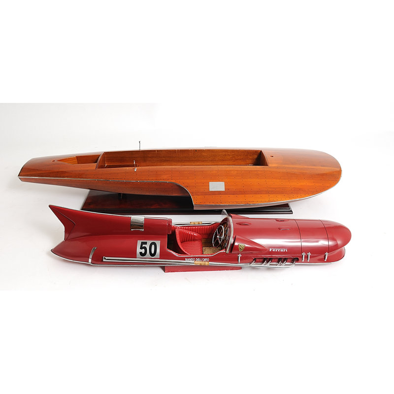 Bateau à modèle prêt hydrolane ferrari