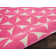 Tapis de zone rose Petrina