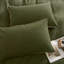 Polyester Solid Colour Duvet Cover Set with Pillowcases Included-107150795