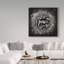 « frosty paix », reproduction d’impression sur toile tendue-33404437