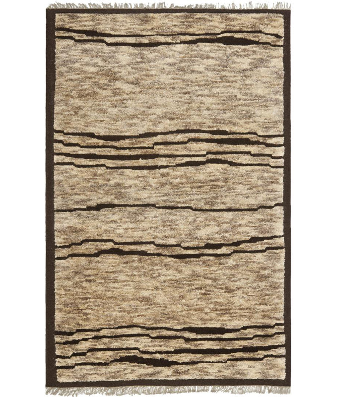 Gerace Abstract Hand Woven Area Rug, Rectangle 122 x 183 cm